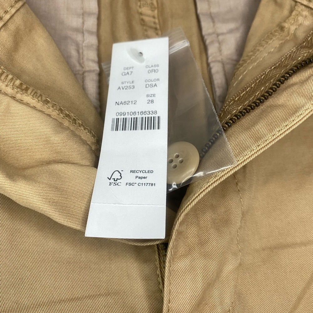 J. Crew Tan Chinos,Slouchy boyfriend chino size 28 - Picture 11 of 16